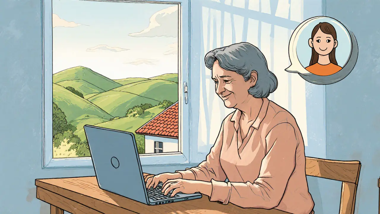 Online terapie na venkově - Jak vyrovnat regionální nerovnosti