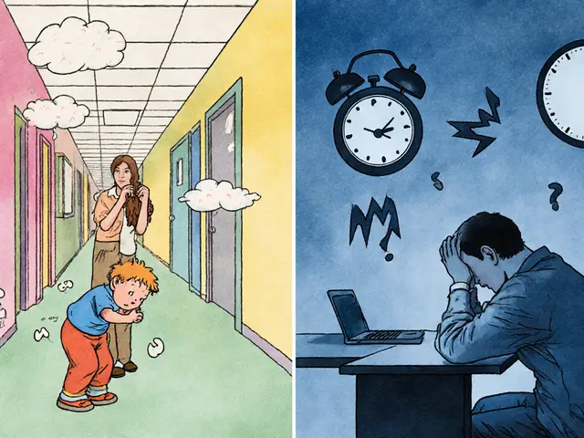 Úzkost u dětí vs dospělých: rozdíly, projevy a terapie