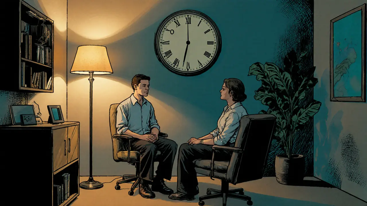 Délka psychoterapeutického sezení - proč je standard 50 minut?