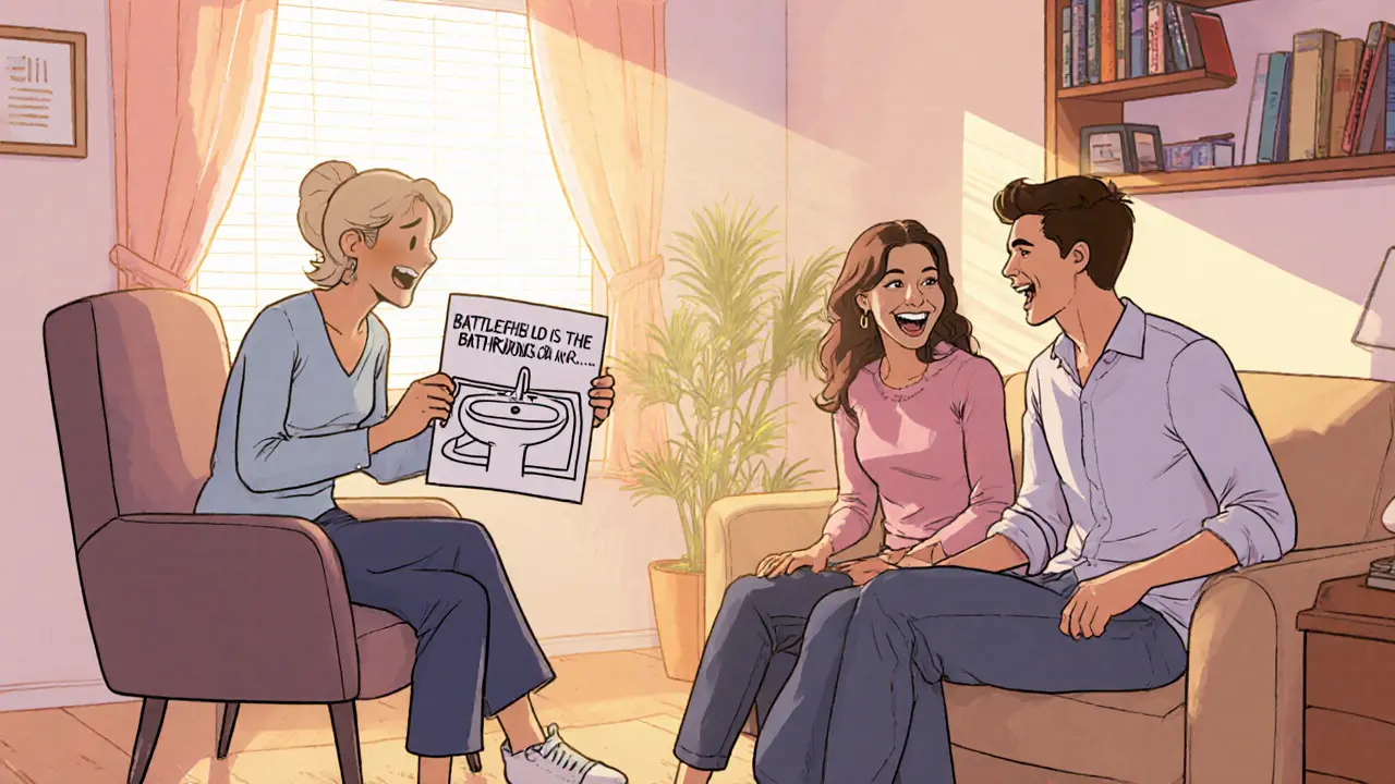 Jak využít humor ve vztahové terapii pro lehčí a hlubší práci