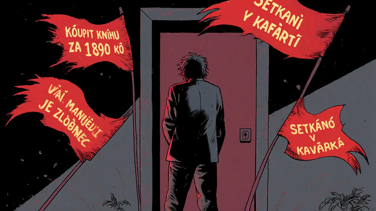 Červené vlajky při výběru terapeuta: Kdy raději odejít z ordinace