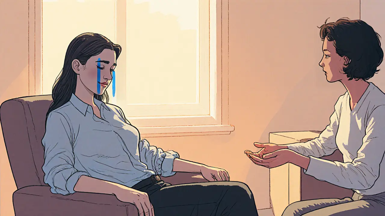 Pláč v terapii: proč je normální a jak ho využít