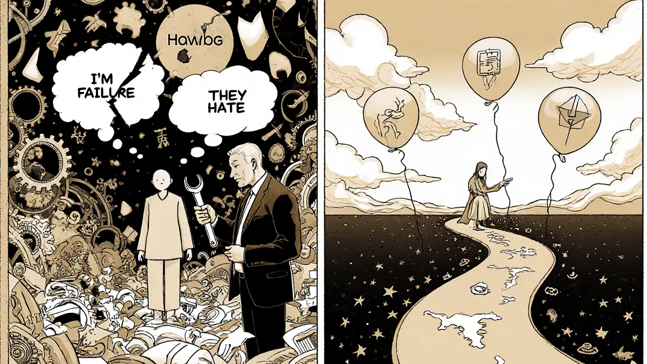 ACT vs. KBT: Jak se liší akceptační a kognitivně-behaviorální terapie