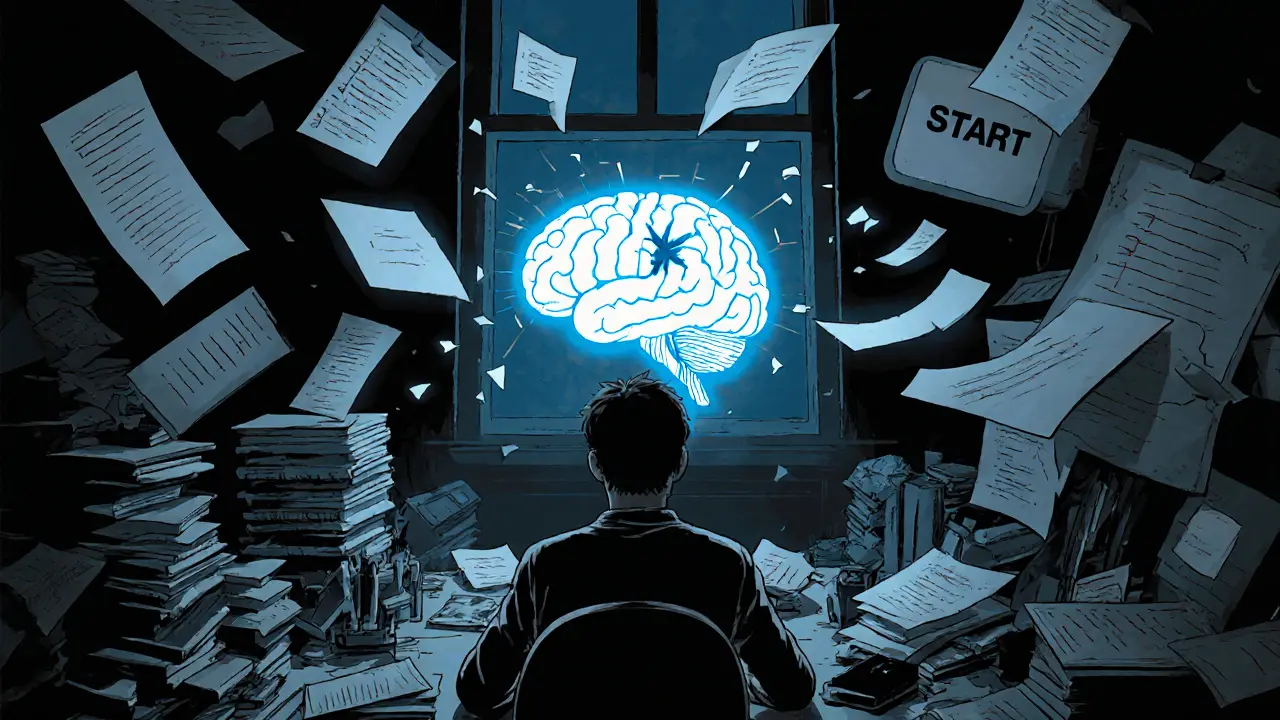 Prokrastinace a ADHD: Jak v terapii překonat odkládání úkolů