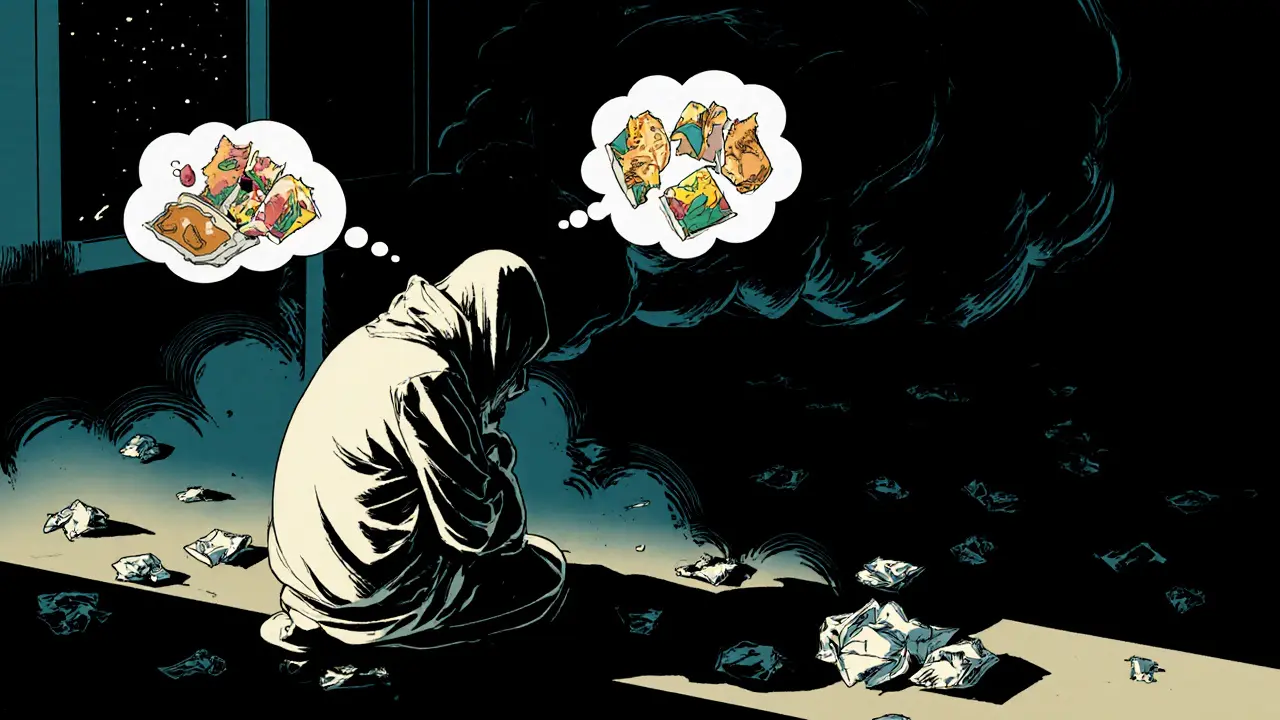 Závislost na jídle a přejídání: Jak psychoterapie pomáhá překonat binge eating