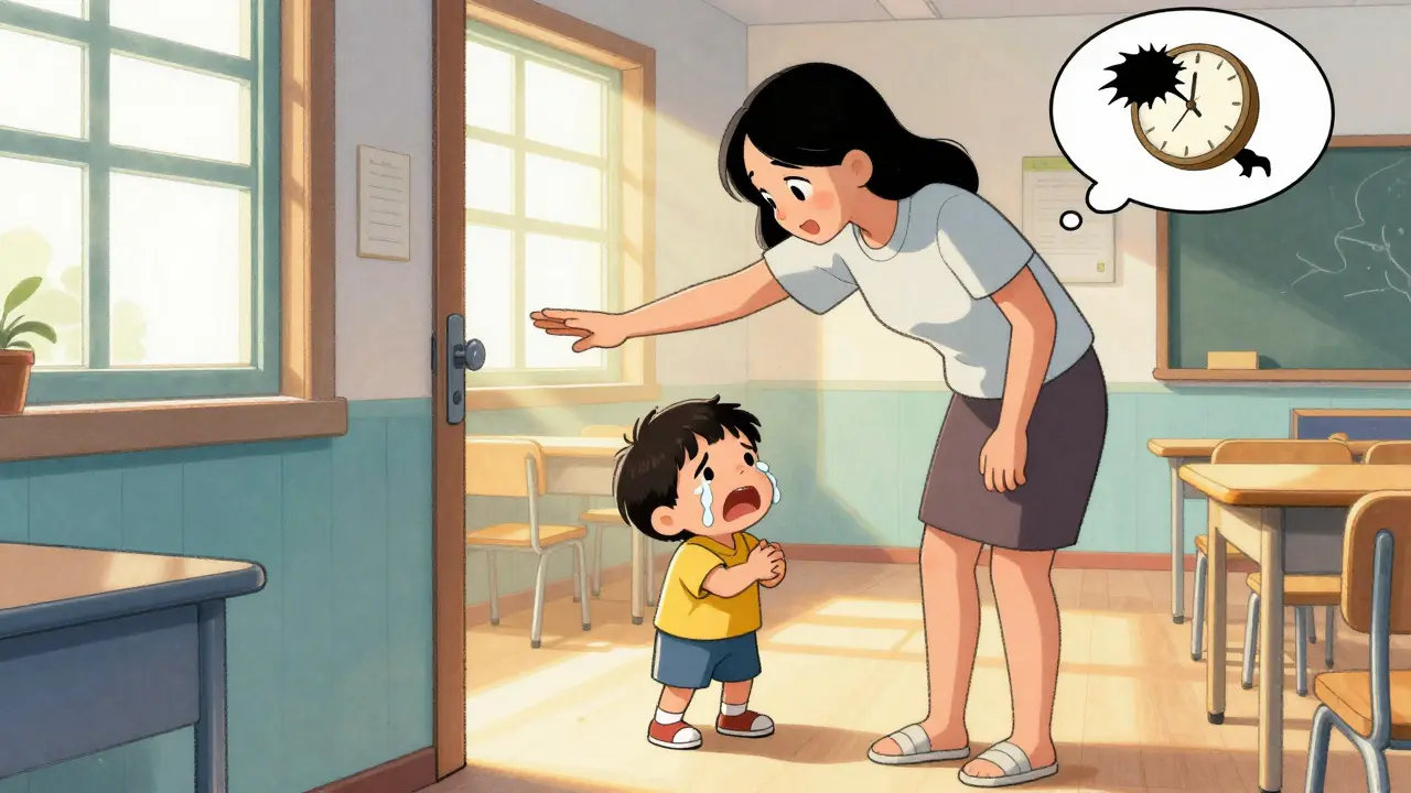 Separační úzkost u dětí: Jak pomoci dítěti pomocí psychoterapie