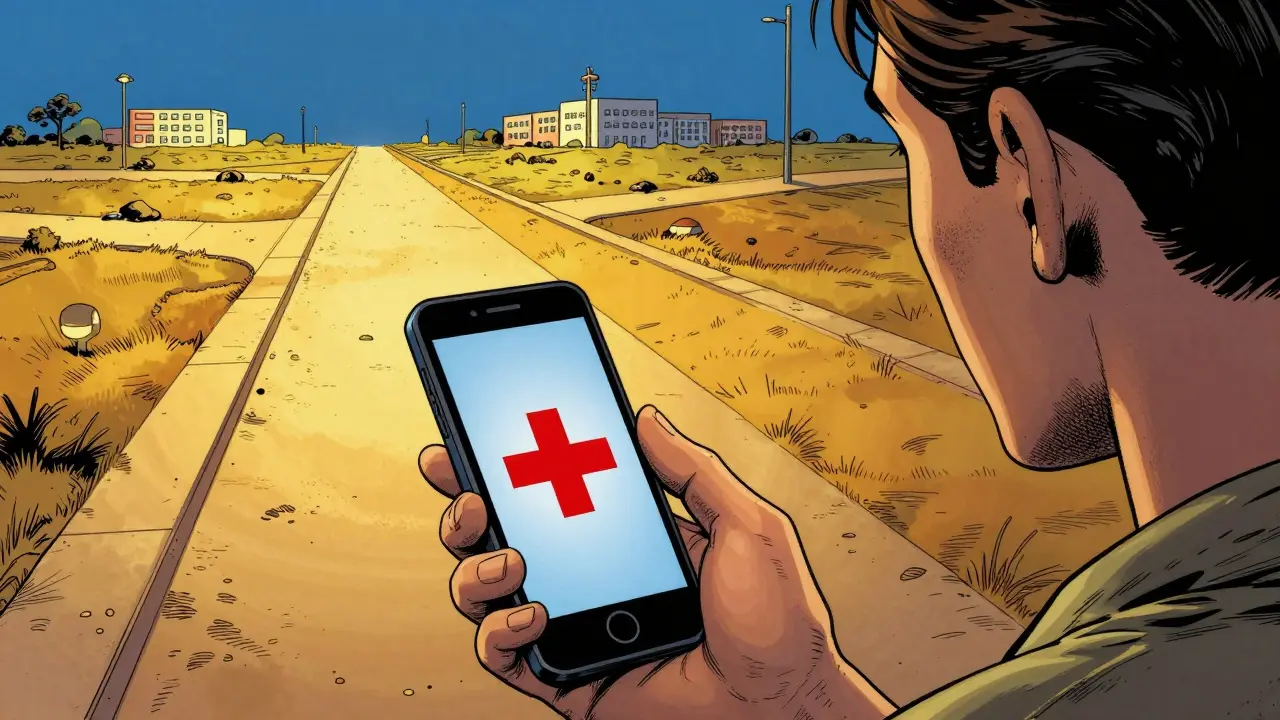 Osoba hledá pomoc na krizové lince s nadějí.