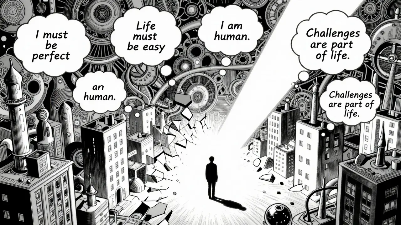 Racionálně-emoční behaviorální terapie (REBT): Ellisův přístup ke změně myšlenek a emocí