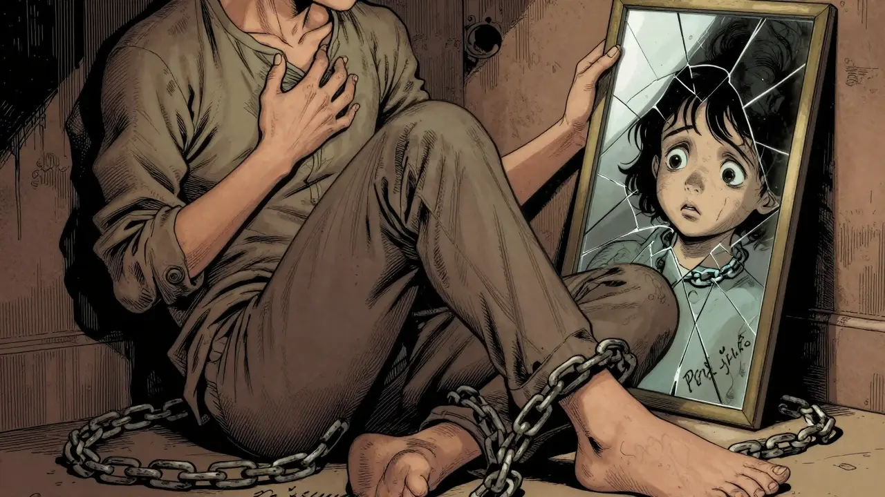 Terapeutická práce se studem a vinou po traumatu: Jak najít cestu k soucitu s sebou