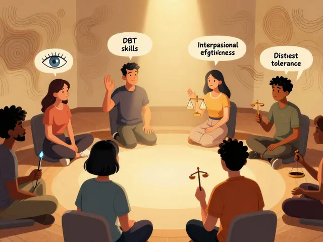 Skupinová terapie pro poruchy osobnosti: DBT dovednosti a podpůrné skupiny v České republice